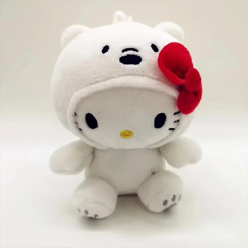 Hello Kitty peluche zaino decorazione stile panda peluche cartone animato peluche portachiavi regali regalo di Natale