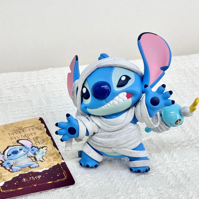 2025 New Blind Box Interstellar Baby Stitch Funny Diary Blind Box Creative Desktop Decoration Car Decor Trendy Play Gift Accesso