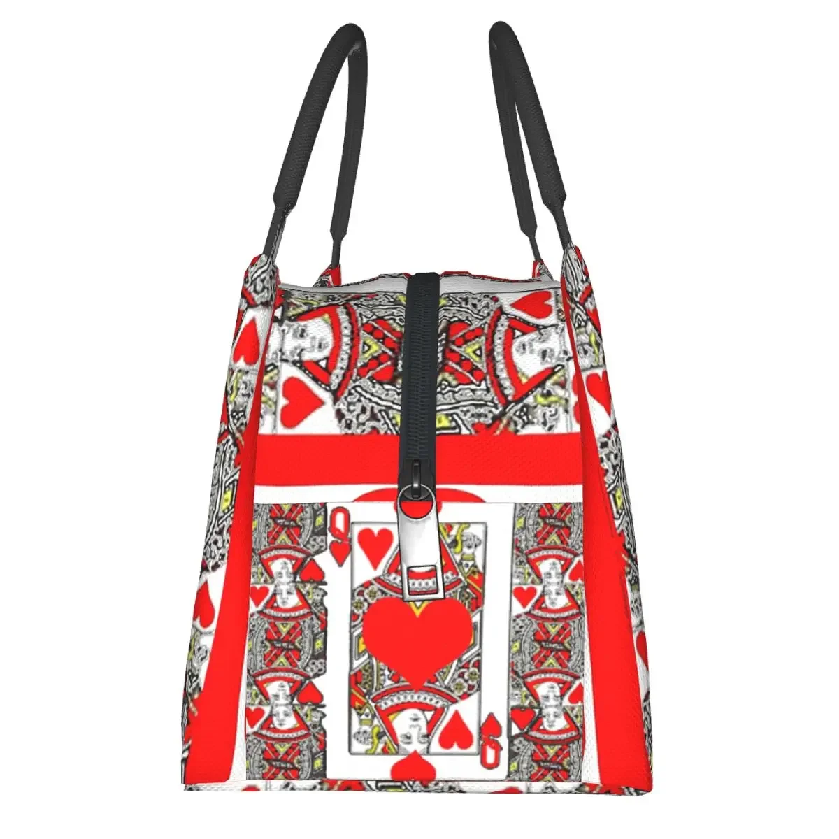 ملكة القلوب أكياس الغداء معزول بينتو صندوق قابلة لإعادة الاستخدام حقيبة الغداء نزهة أكياس برودة حقيبة حرارية للمرأة الأطفال مكتب