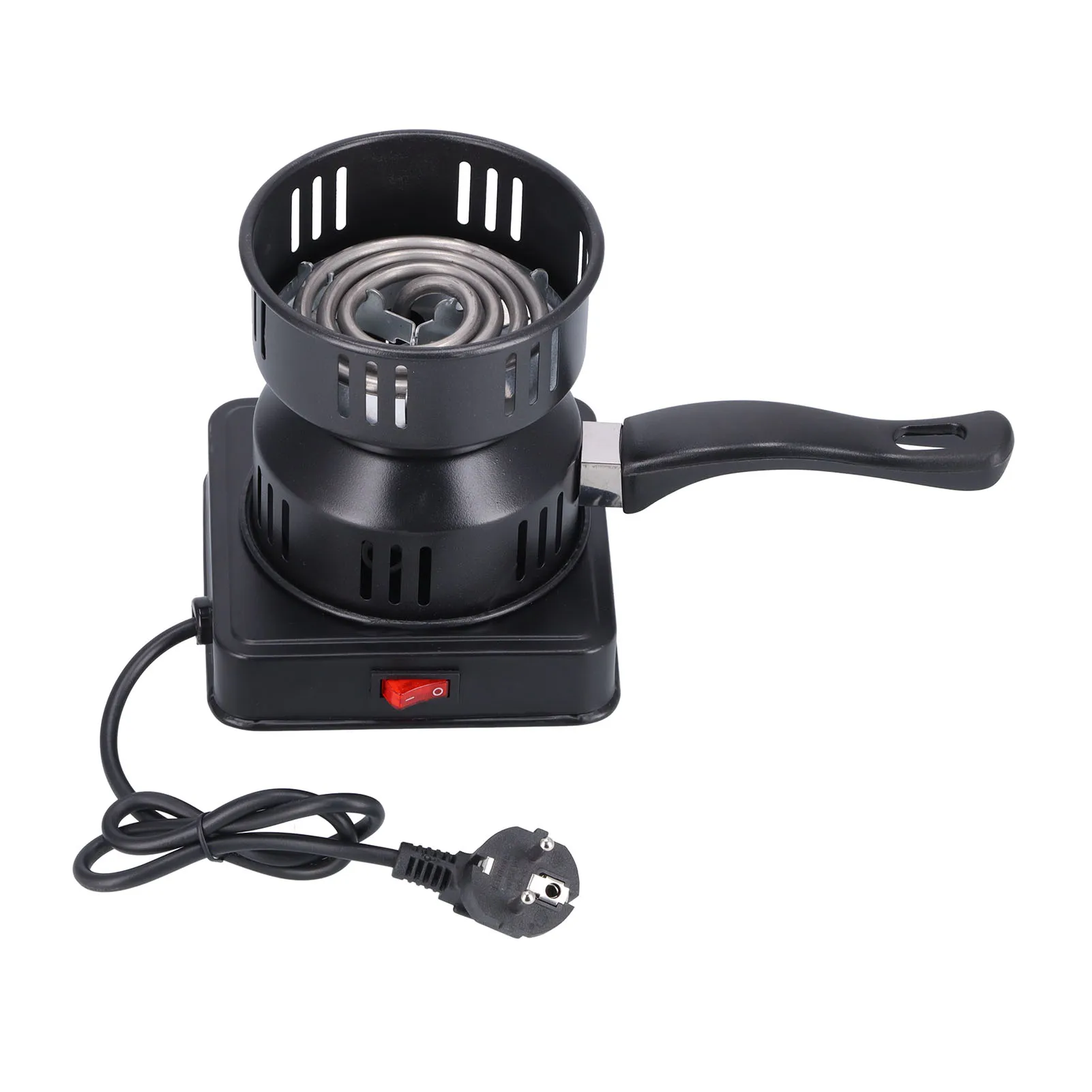 Inteligente Heat Control Hookah fogão a carvão, preto, UE Plug, 220V, apto para exterior e interior