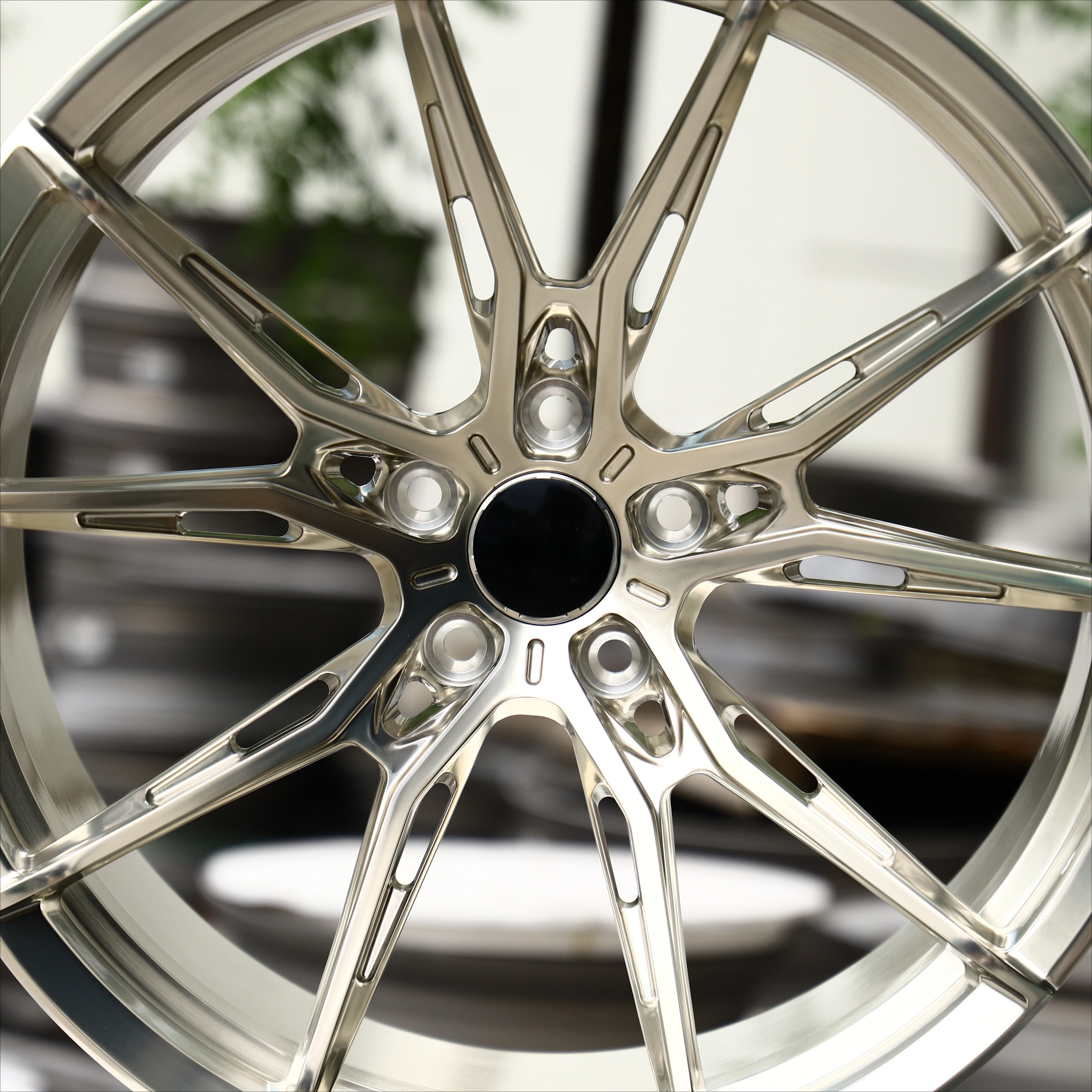 Concave Forged Wheels Rims Wheels 5x4.5 Super RS Style Polished 19 20 21 22 Inch Fit For F430 Panamera Wheel Tycan Macan