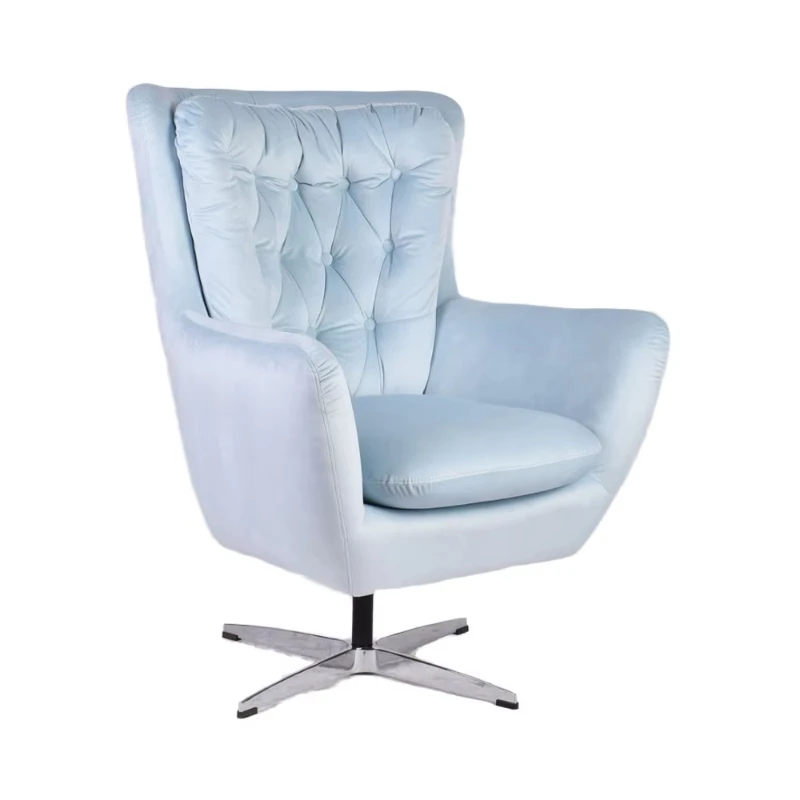 

Modern Deluxe Lounge Armchair with Tufted Interior Accent Chair for Living Room Bedroom Apartment Hotel - Family Furniture