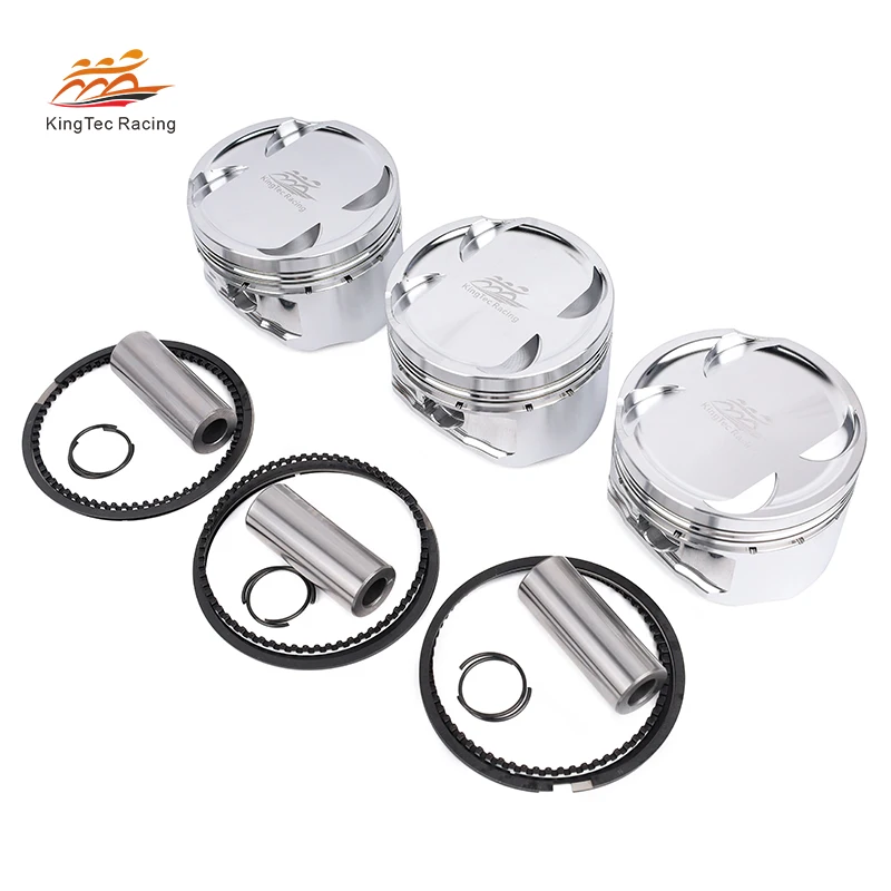 

Комплект кованых поршней H4BT из алюминия 4032 для H4B, запчасти для тюнинга автомобилей Clio Dacia Logan 0.9 TCe