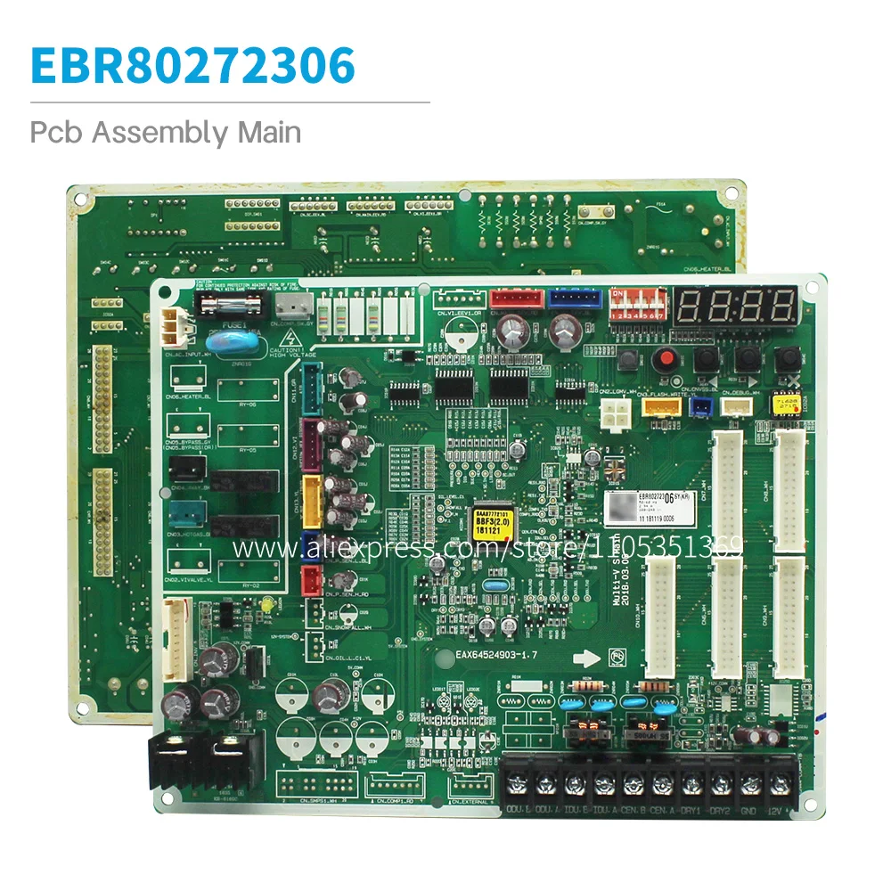 Pcb Assembly Main EBR80272306 EAX64524903-1.7 For Air Conditioner Multi-V Outdoor Unit Original Refrigeration Components