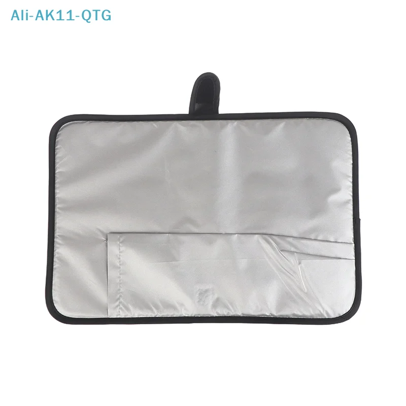 Hair Straightener Storage Bag Curling Heat-resistant Storage Bags Hair Flat Iron Straightener Curler Woman Folding Travel Bags
