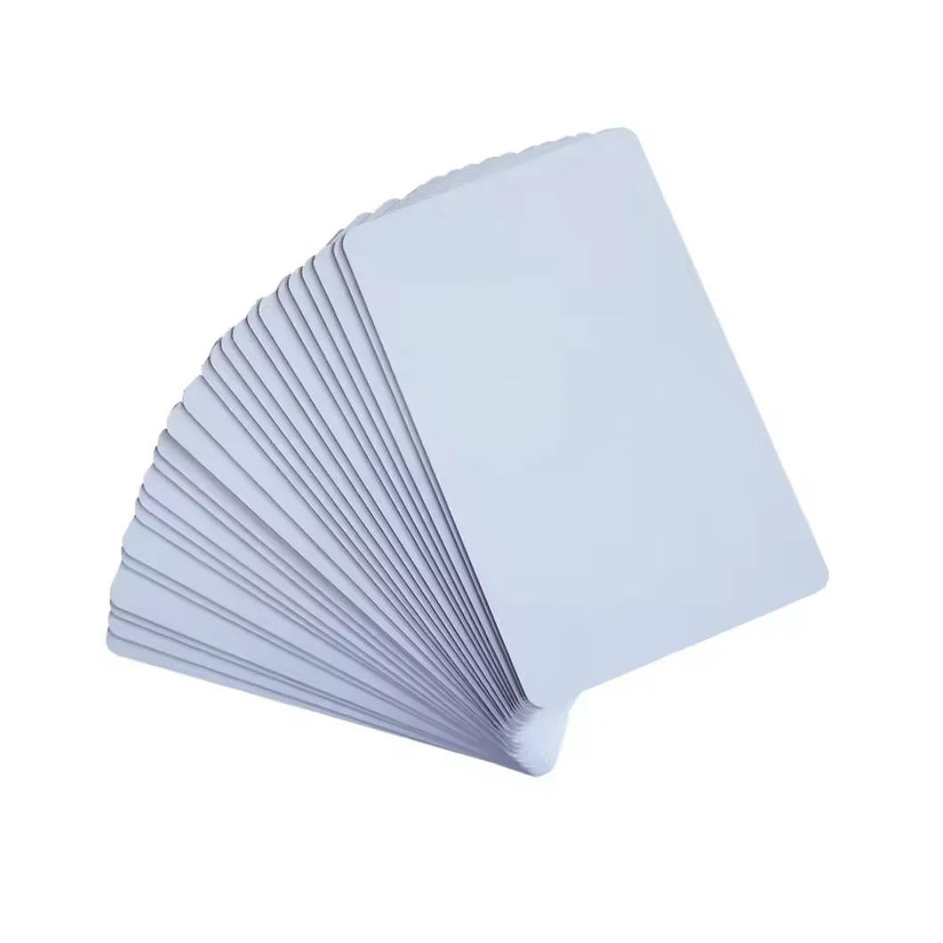 Glossy White Blank inkjet printable PVC Card Waterproof plastic ID Card business card for Epson for Canon Inkjet printer