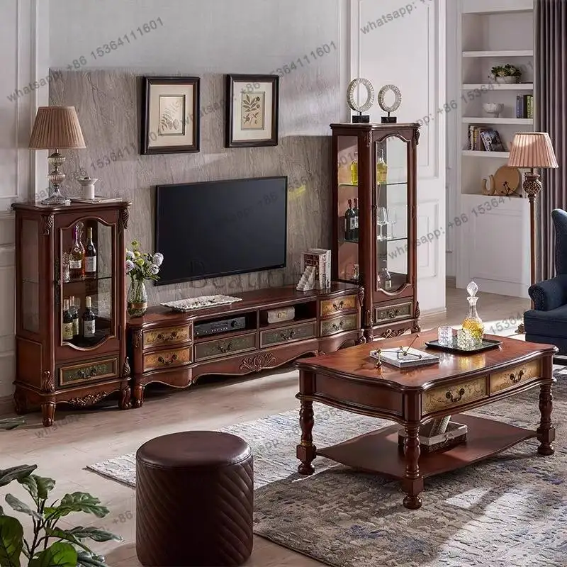 YJ  Blue Living Room Tv Stands Universal Vertical Gold Wooden Designer Tv Cabinet Nordic Luxury Mueble Para Televisor Furniture