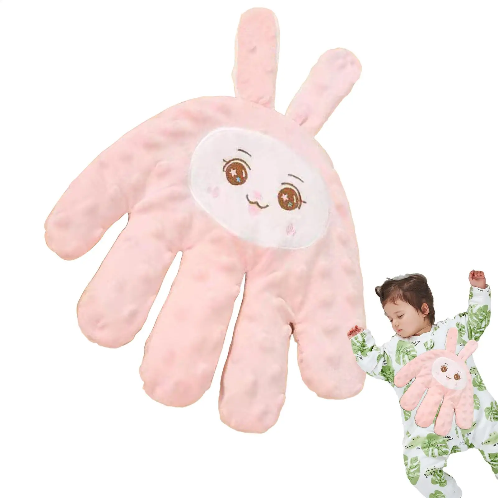 Type Baby Sleeping Pillow Palm Soothing Sleep Baby Lying Patting Embracing Infant Calming Sleeper Remote Control Hand Palm