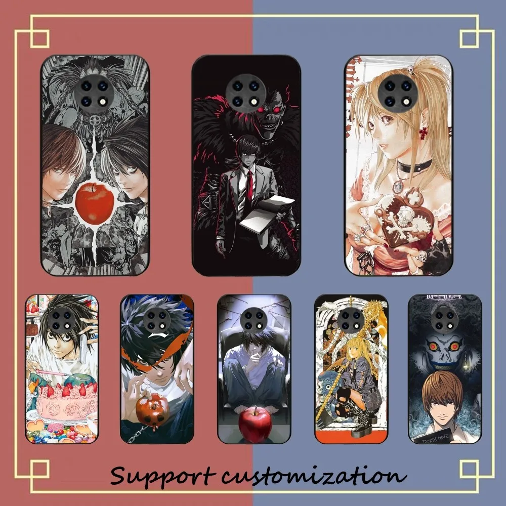 Death Note Yagami Light L Lawliet Phone Case For Redmi Note 4 X 5 A 6 7 8 T 9 9S 10 11 11S 11Epro Poco M3 Pro