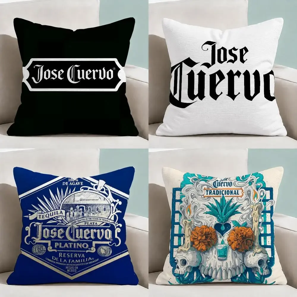 Tequila J-Jose Cuervo Mexican Cushion Cover  Throw Pillow Soft Short Plush Cozy Durable Colorfast  Sofa Bedroom Home Decor Gift