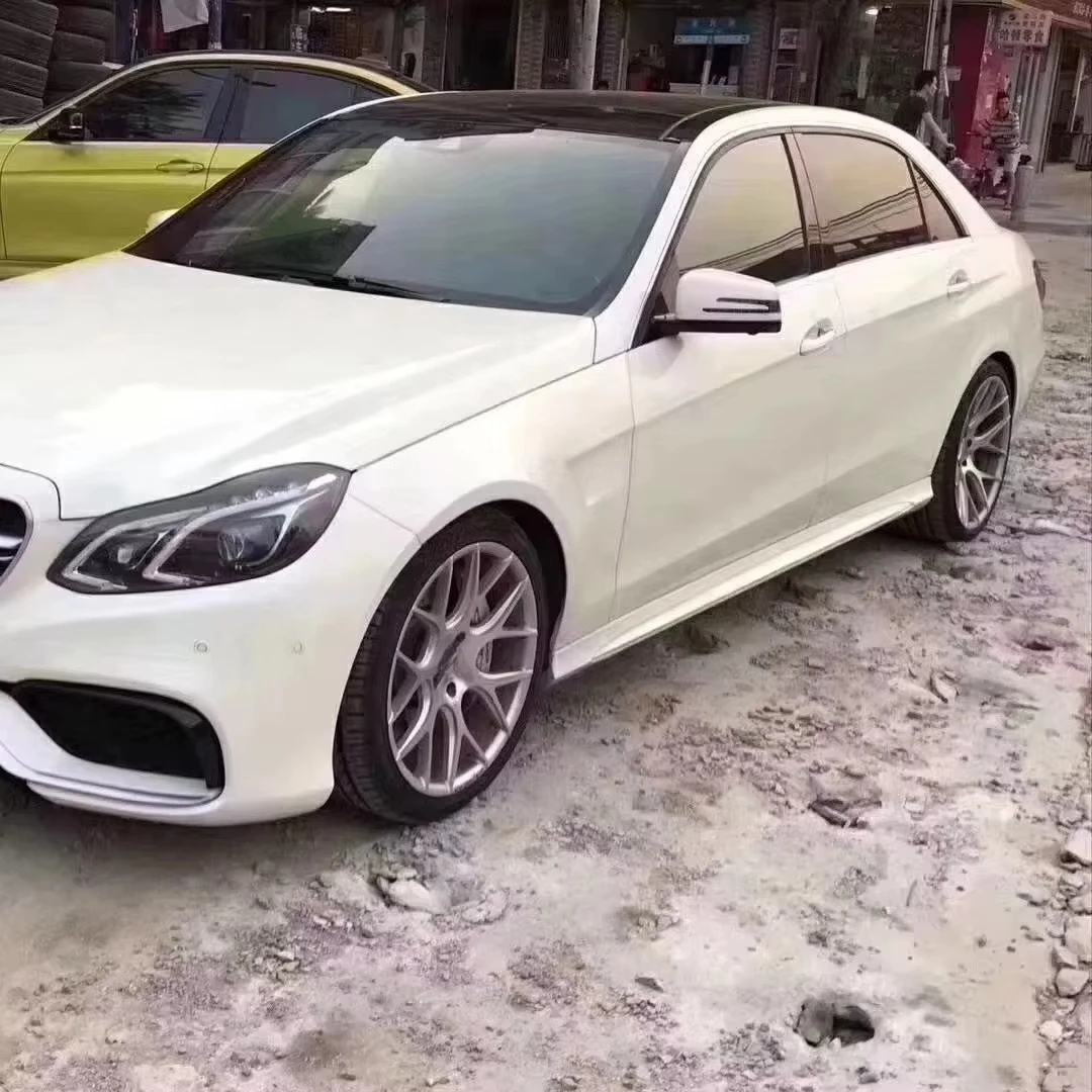 W212 E63 Side Skirt  Bumper  for Mercedes Benz E Class For AMG Bodykit 2014-2015 New