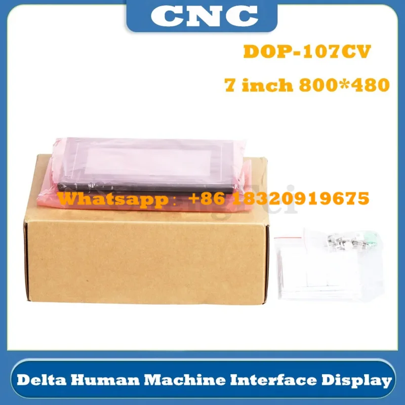 CNC Laest 7'' Zoll Delta DOP-107CV HMI Touchscreen Human Machine Interface Display Ersetzen Sie MK070E-33DT HP070-33DT