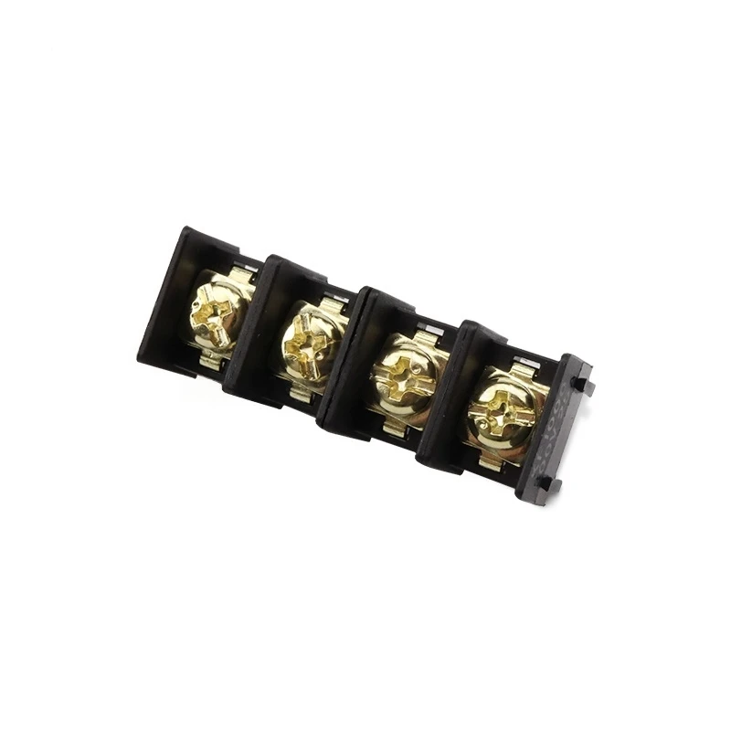 10PCS KF1000 10mm Pitch Fence Screw PCB Terminal Gold-Plated Spliceable Connector for PCB Assembly