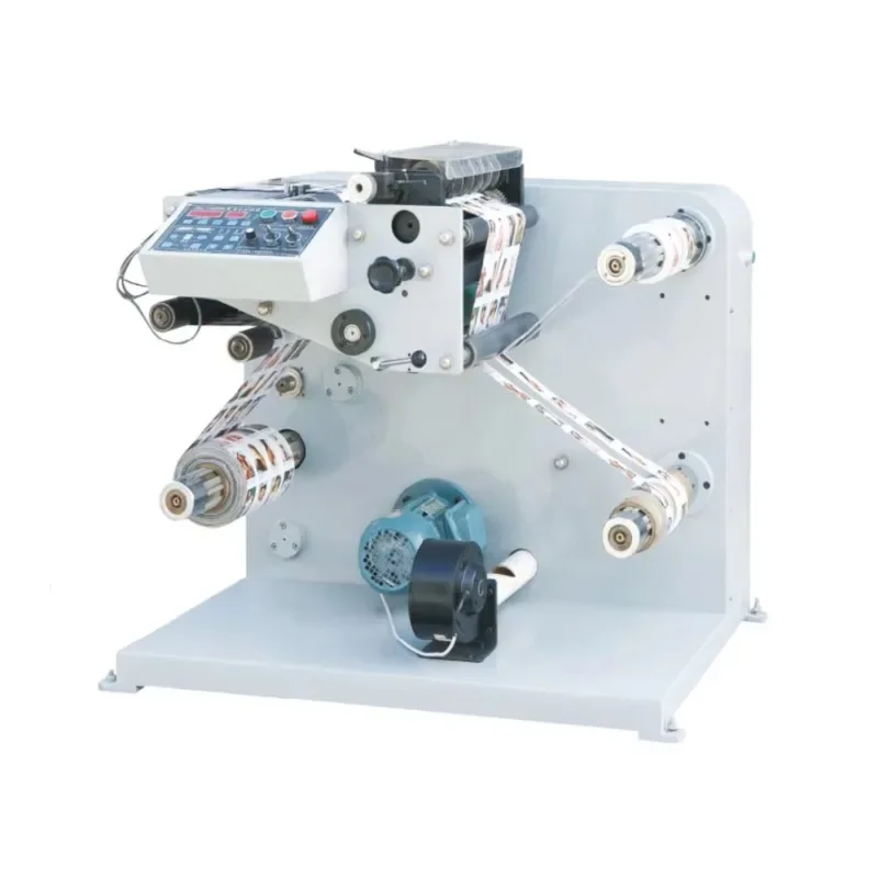 Rewinding slitting winding machine woven non woven fabric film ATM aluminum foil slitting machine