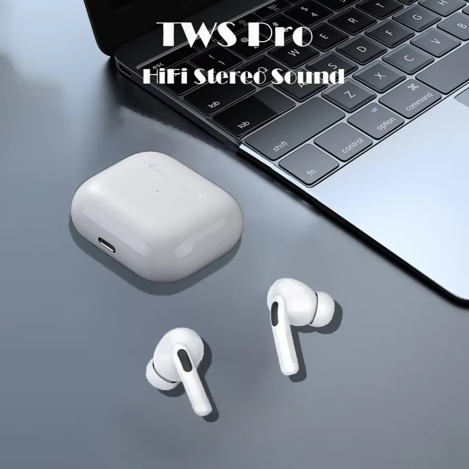 سماعات TWS اللاسلكية - للرياضة. صوت ستيريو وموسيقى ستيريو عالية الدقة وميكروفون. سماعات الكمون المنخفض.