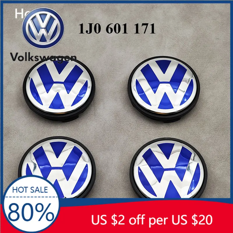 

Для VW Volkswagen Jetta MK5 Golf 20 шт. 56 мм синие колпаки центра колес автомобиля значок ступицы обода для VW Volkswagen Golf Jetta Bora Polo Sant