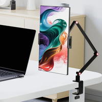 Desktop Tablet Stand Metal Cantilever iPad Live Streaming Phone Bracket