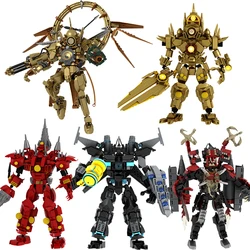 Skibidi Toilet Zombie deformed Upgraded Clock King Building Block Titan variation Monitorman Driller Toys Bricks for Kids Gifts
