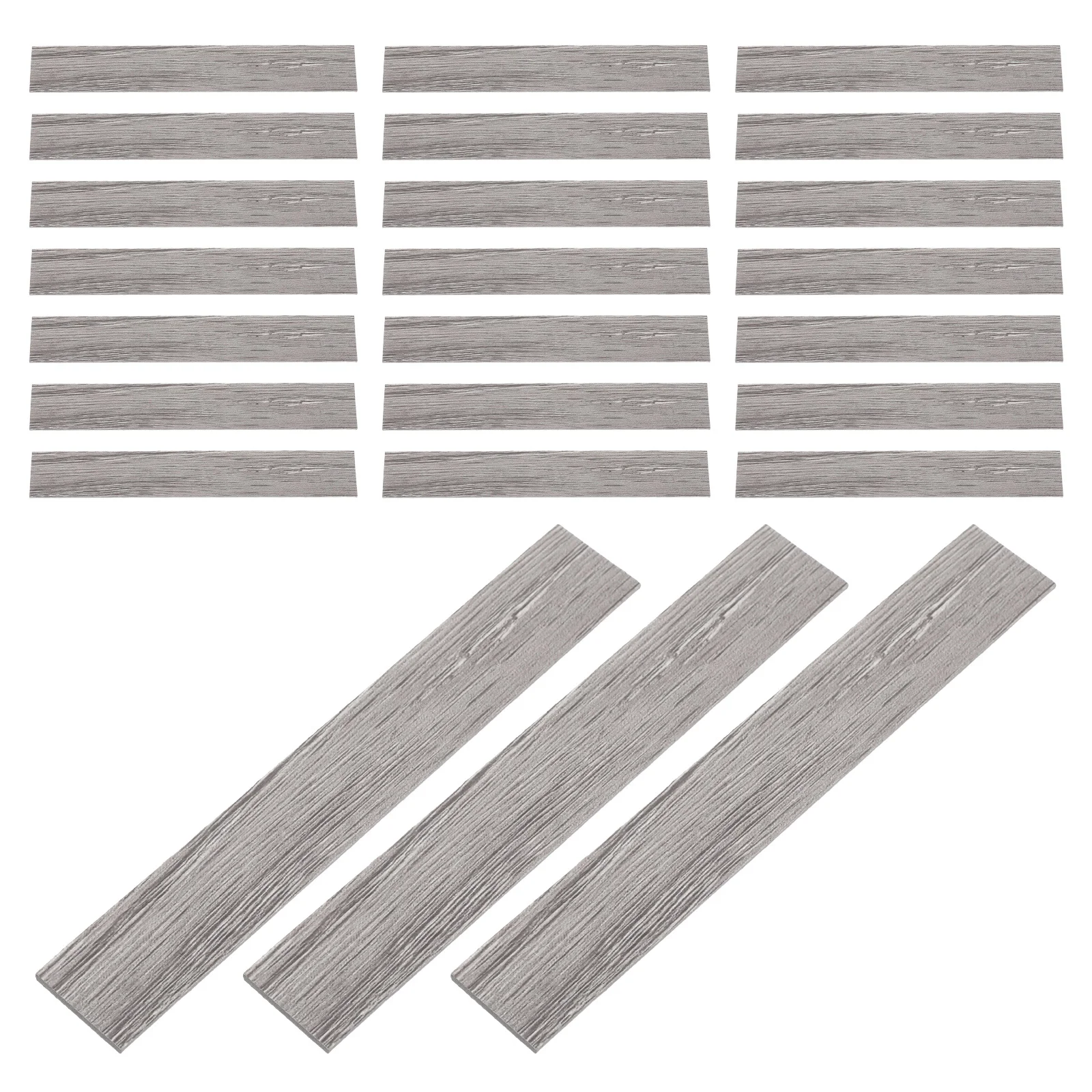 

40pcs Dollhouse Flooring 1:12 Scale Self-Adhesive Wood Grain Floorboards For Miniature Dollhouse Decoration Diy Craft Simulation