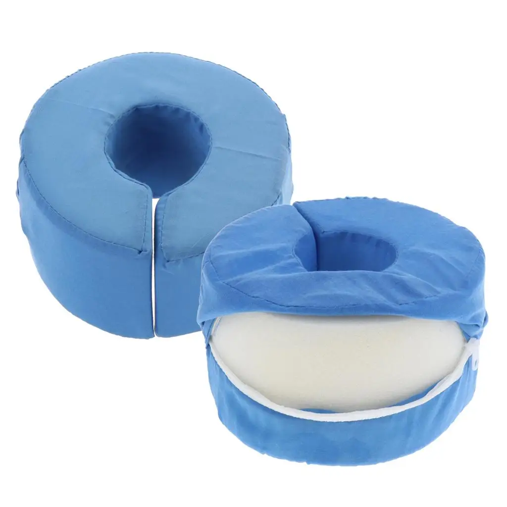 Pressure Relief Foot Elevator Foam Cushion Pillow for Ankle and Hand Support in Bedroom Use