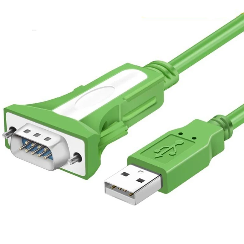 USB إلى DB9 RS232 محول تسلسلي محول كابل مع رقاقة FTDI