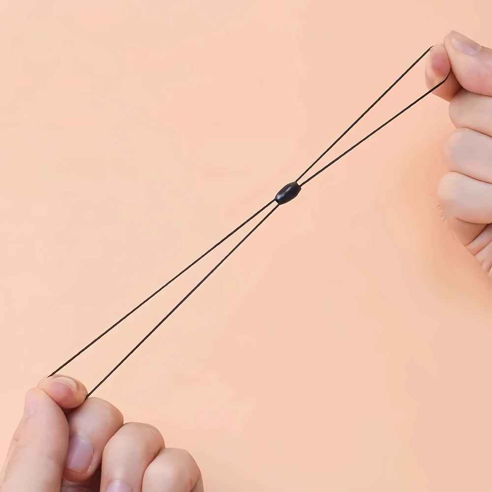 50/100 Stück elastisches Nylon-Schlüsselband für USB-Sticks, Telefone, Schlüsselanhänger, MP4-Player, Ausweise, kleine elektronische Geräte, Anhänger-Seil – Detail 4