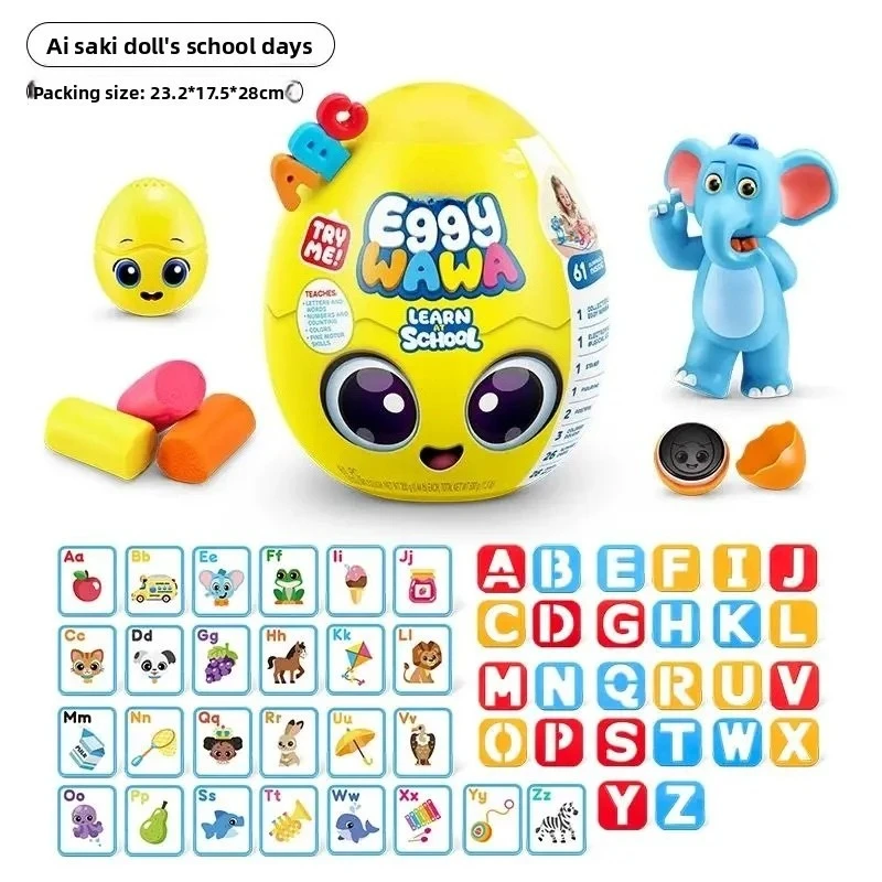 

Подлинное яйцо 28 см, кукла Ai Qi, ранчо, время кампуса, настольное украшение, развивающие игрушки для раннего образования