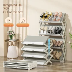 Household storage folding shoe rack, dormitory storage shoe hanger, shoe cabinet