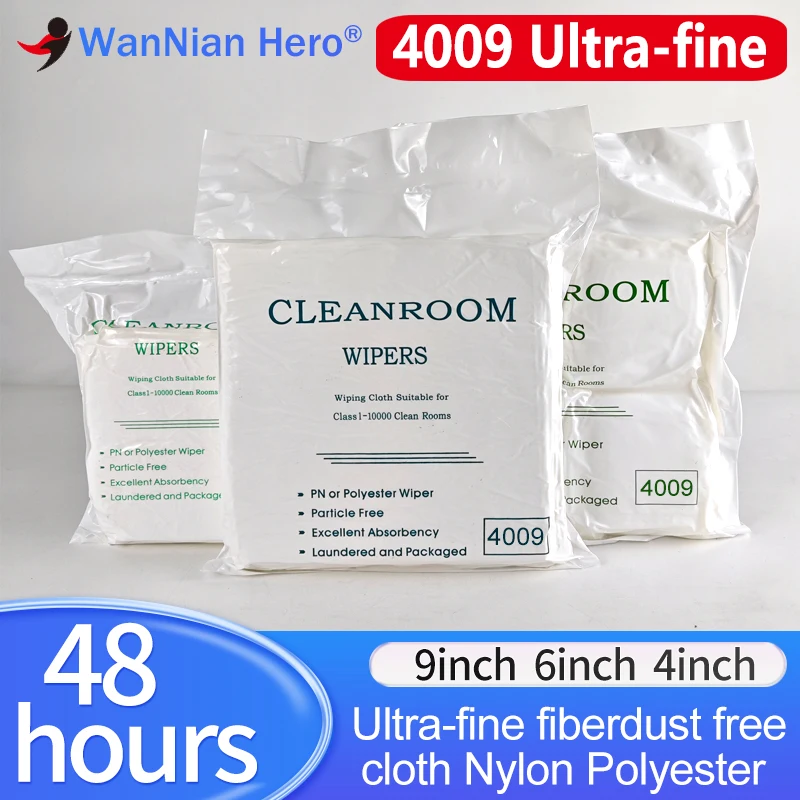 4009 Ultra-fine fiber dust-free cloth Cleaning for Electronics Optics Precision Instruments cleanroom wipe Printhead lens Clean