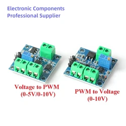 Voltage to PWM Converter Module 0%-100% to 0-5V 0-10V Digital to Analog Signal PWM Adjustable Power Module