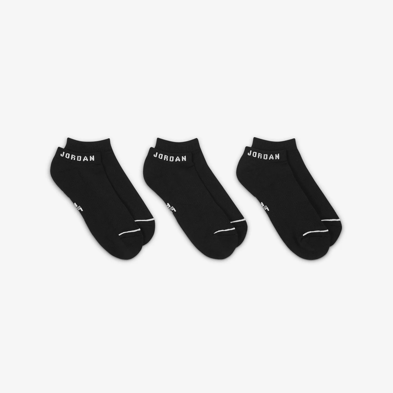 Nike Authentic Jordan Everyday Men's and Women's Triple Pair Sports Socks DX9656-010 view 2