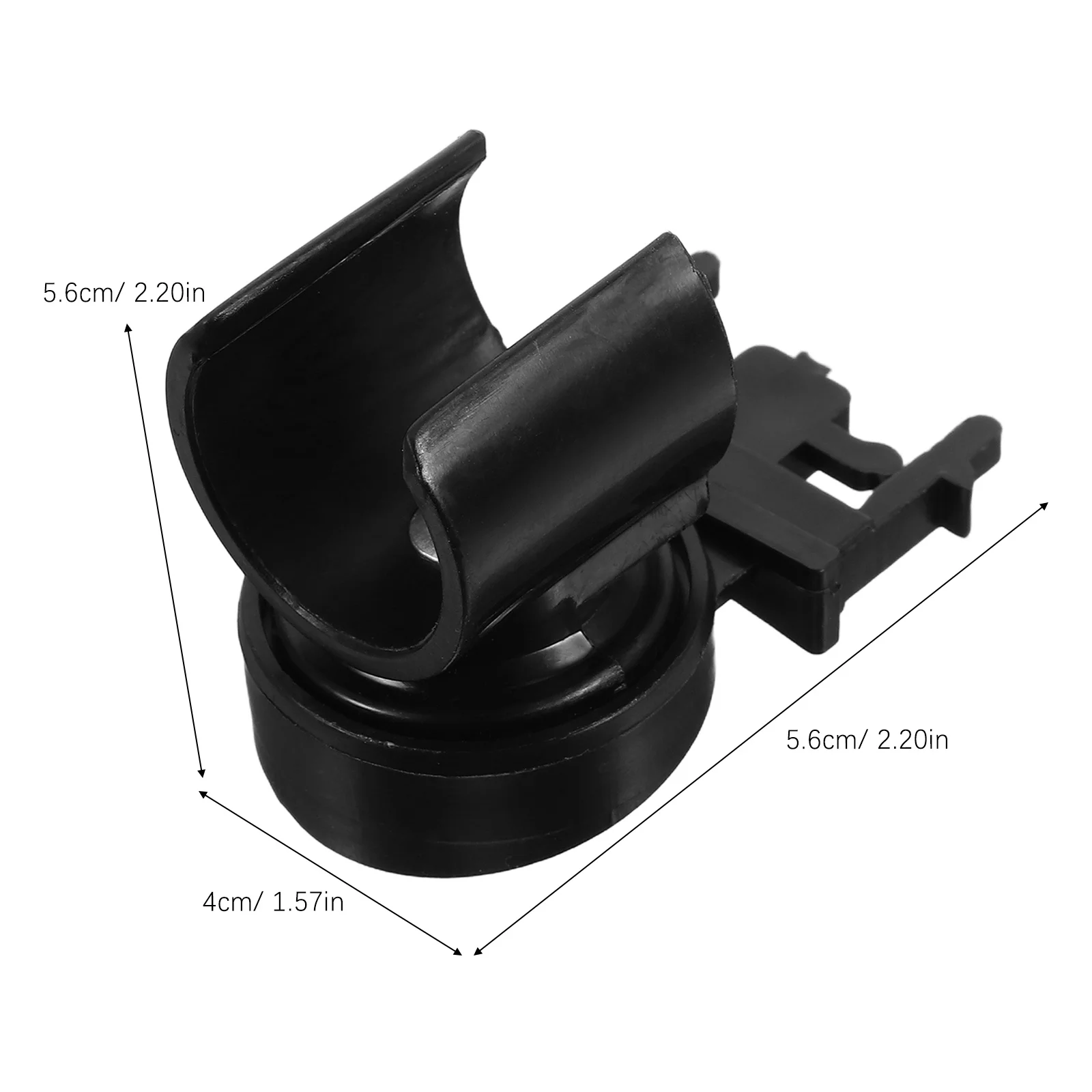 Staffa per faro Clip per elmetto protettivo Supporto per torcia antiscivolo Supporto per torcia leggero Angolo regolabile Lavoro all'aperto