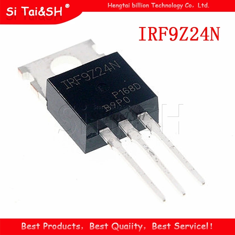 10PCS IRF9Z24N IRF9Z24NPBF   IRF9Z24 F9Z24N Waterproof shell