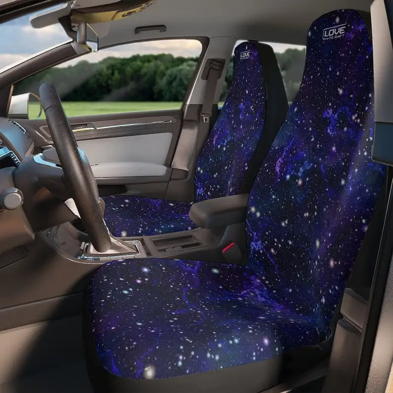 

Deep Dark Space Car Seat Cover, Car Seat Covers For Vehicle, Seat Covers For Car For Women, Galaxy Car Seat Covers