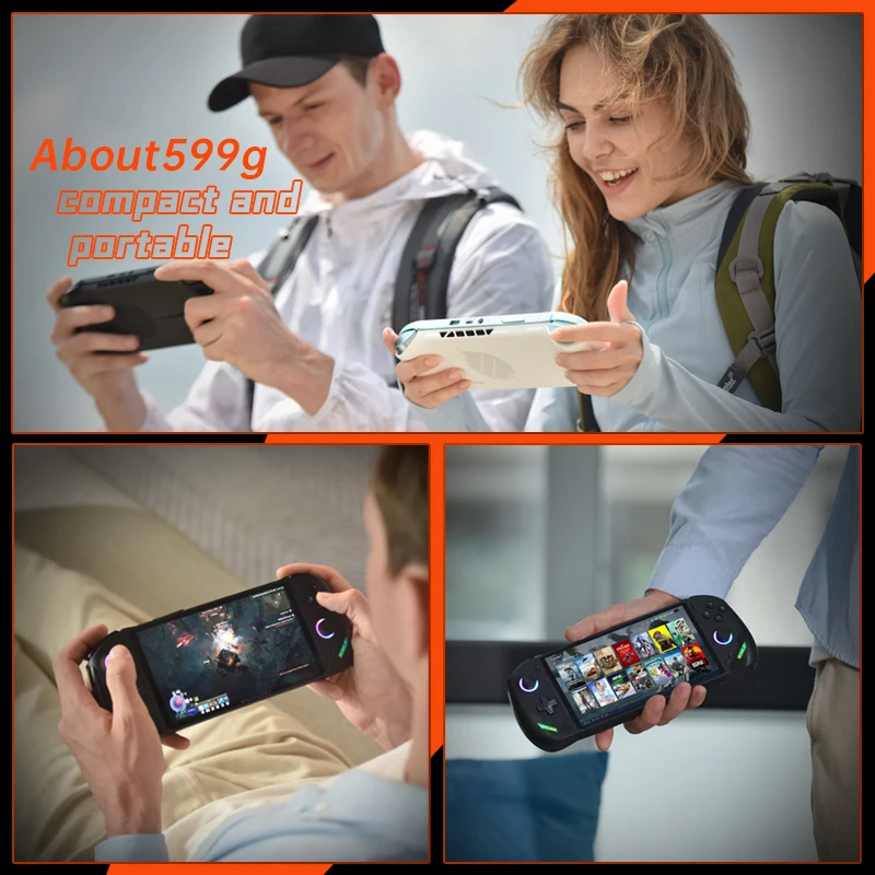 Imagem -05 - Onexfly-handheld pc Game Console Amd R78840u Laptop de Bolso Steam 3a Game Win11 Computador Onexplayer 120hz Loja Oficial