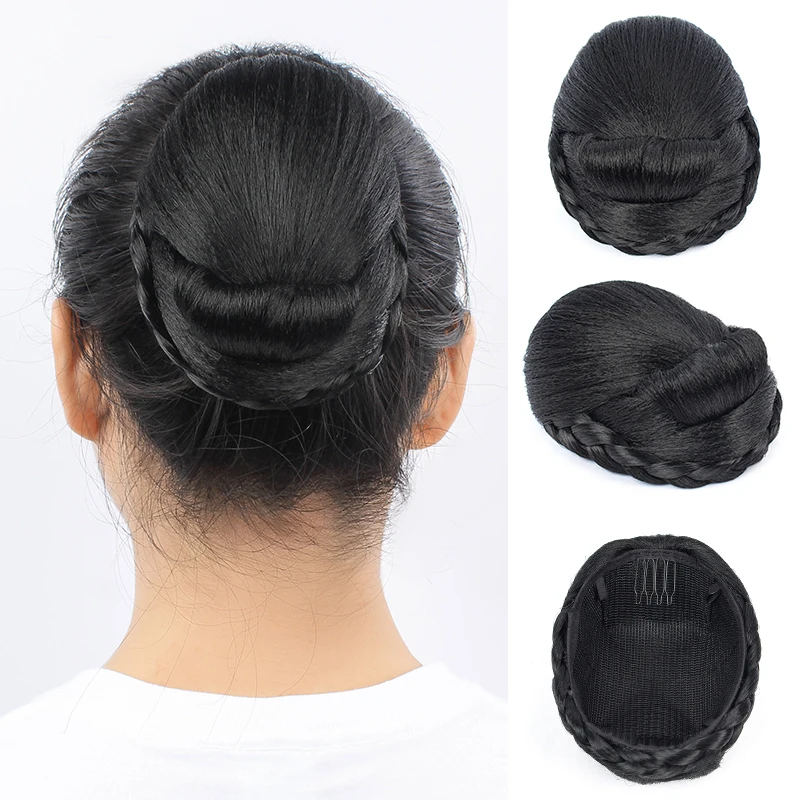 

JOY&BEAUTY Hair Synthetic Hair Chignon Hair Bun Cover Blonde Bun Wig Updo Bsh Hair Donut Benehair Dropship Suppliers Hair Pieces