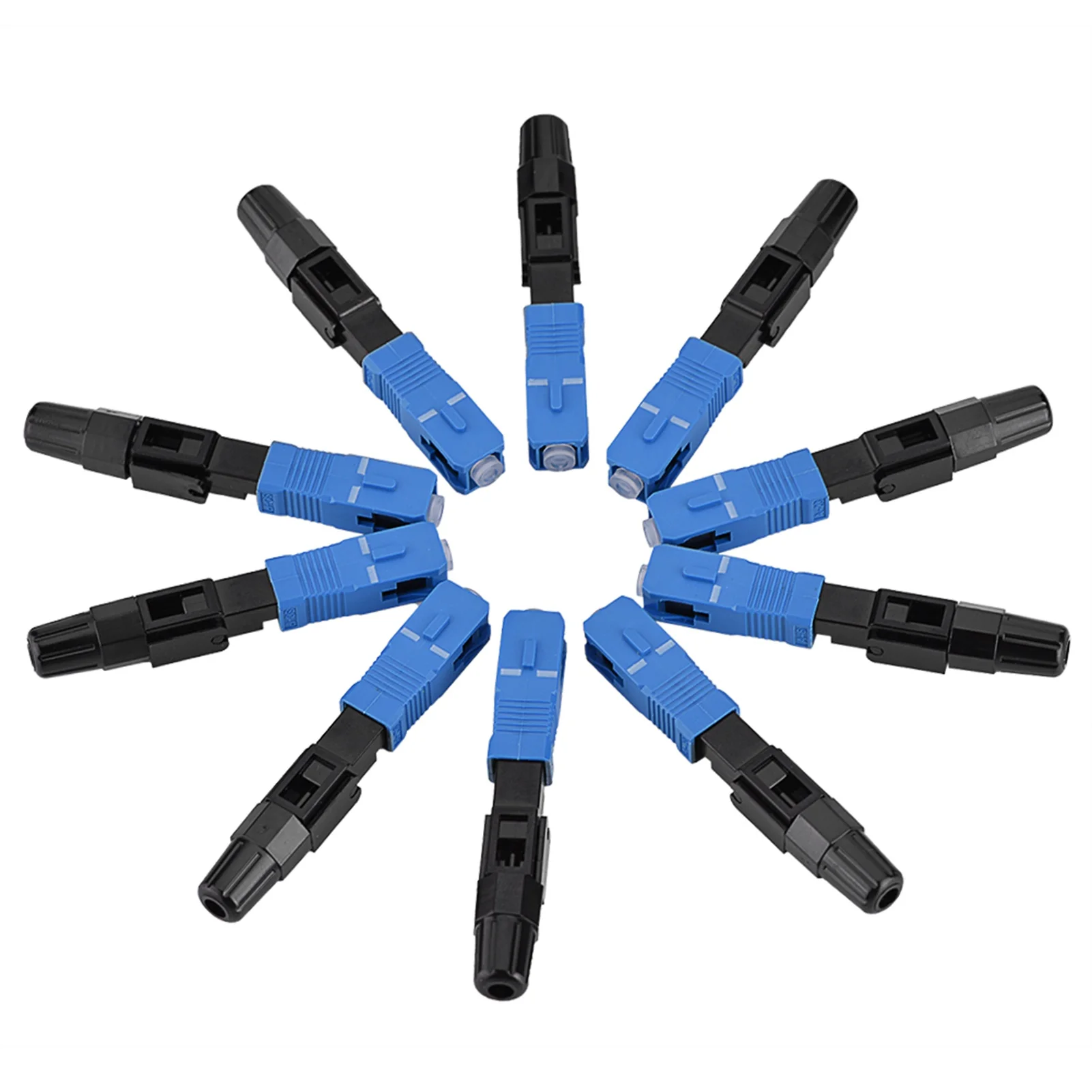10-unidades-lote-conector-rapido-de-fibra-Optica-sc-upc-adaptador-monomodo-para-ftth-odf