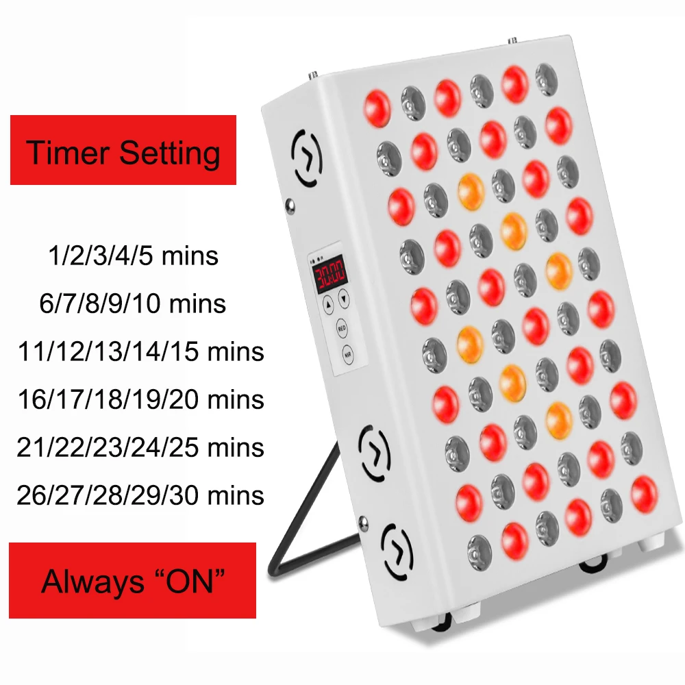 Dispositivo de Belleza con Terapia de Luz Roja LED 630nm 660nm, 810nm 830nm 850nm, Panel de Terapia con Lámpara de Infrarrojo Cercano AG-Plus 300W 500W 900W 1500W