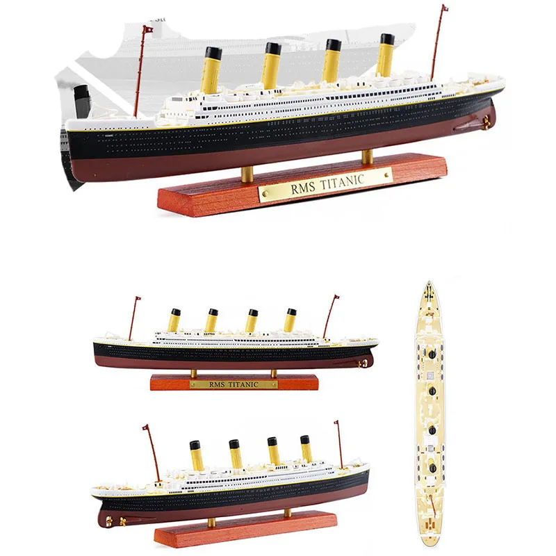 Модель-круизного-корабля-из-титанического-сплава-rms-с-основанием-масштаб-1-1250-коллекция-домашнего-декора-в-нормандии-для-мужчин