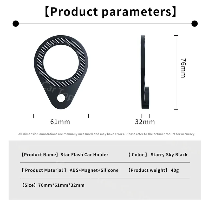 New MagSafe Magnetic Car Mobile Phone Holder Stand Accessories   Magnet Vent Support Bracket 360 Degree Rotation Universal Mount