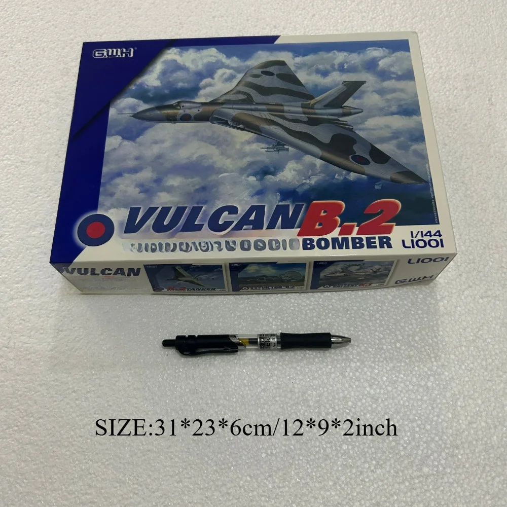 

Assemble Attack Aircraft Scale Model Kit L1001 UK R.A.F Strategic Bomber Vulcan B.2 Scale 1:144By Great Wall Hobby