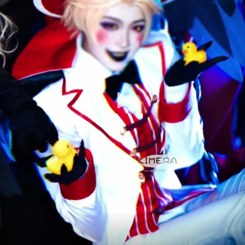 Anime Hazbin Cosplay Lucifer Hotel Charlie Morningstar King Costume Vox Vaggie Cosplay Clothes Halloween Party Devil Daddy 2024