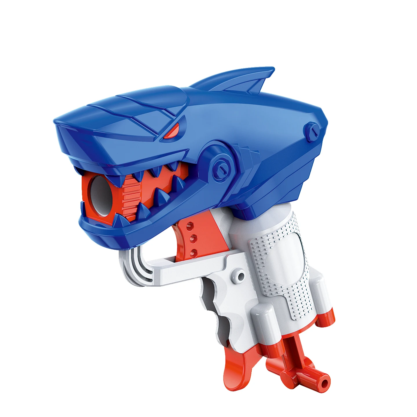 Pistola de balas suaves de dinosaurio, diez balas, verde, azul, para niño y niña, juguete de pistola de balas suaves, juguete lanzador de balas suaves