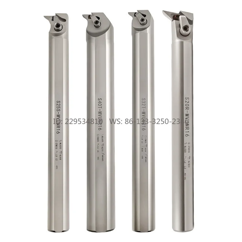 Numerical control turning tool rod inner hole shank boring spring steel plus hard tool rod S32T-MVCNN16 lathe machine