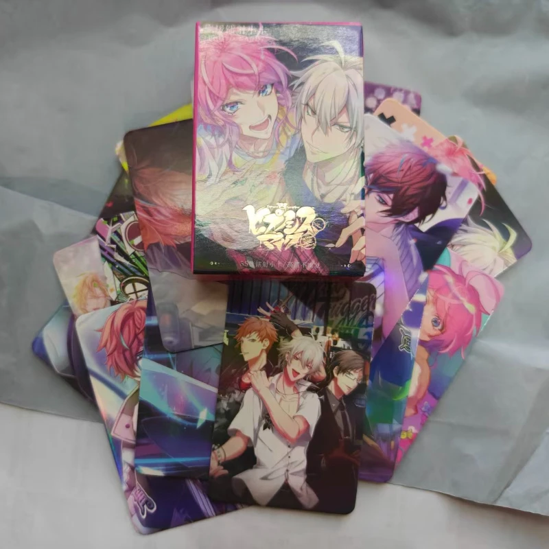 55 Stück/Set Hypnosis Mic Laser Lomo Karten Ichiro Jiro Saburo Samatoki Jyuto Hypnosis Mic Division Rap Battle Charaktere Fotokarten – Detail 6