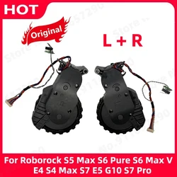 Original Roborock S5 Max S6 Pure S6 MaxV E4 S4 Max S7 E5 G10 S7 Pro Left and Right Walking Wheels Vacuum Cleaner Accessories