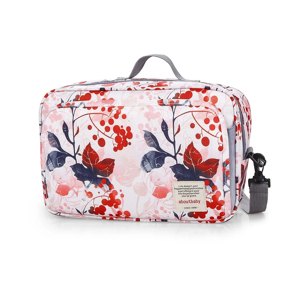 

Polyester Baby Stroller Bag Large-Capacity Waterproof Pram Storage Hanging Bag Multiple Pockets Portable Pram Organizer Travel