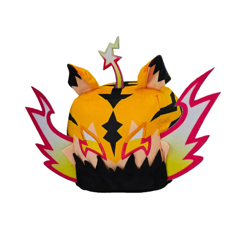 新しいタイガーボックスゲームぬいぐるみアクセサリー新版白茶色フクロウ海賊キューブボックスかわいい虎の顔ぬいぐるみ枕ぬいぐるみおもちゃギフト