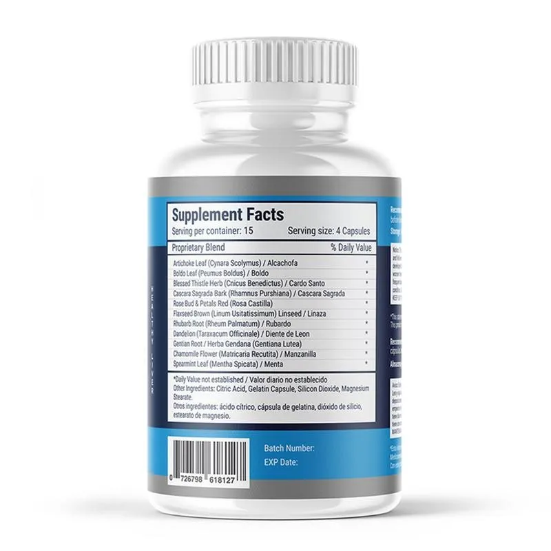 Liver Support Supplement - Promotes Digestion and Immunity, Antioxidant, Maintains Normal Liver Function