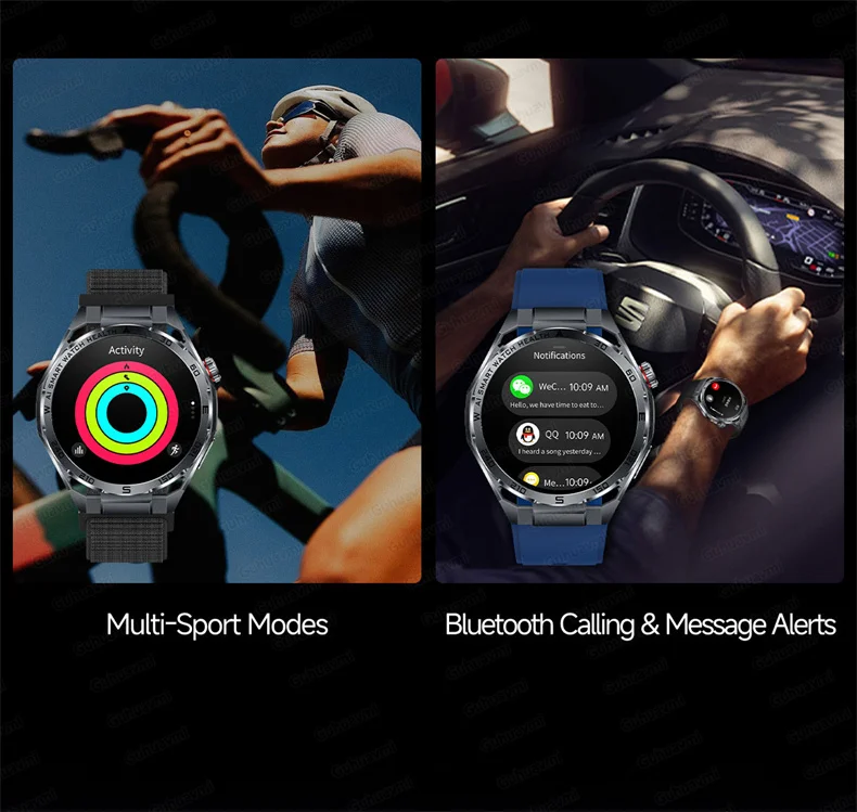 ECG Smartwatch für Herren, Bluetooth-Anruf, Fitness-Tracker, Blutdruckmessung, BO2, Schlafüberwachung, Gesundheits-Smartwatch, Sport, für Android und iOS – Detail 4